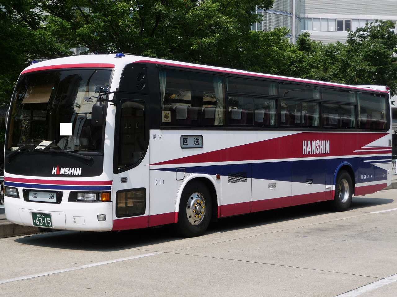 三菱ふそう・MS8系+西日本車体工業92MC/C-Ⅰ(1)型(阪神バス511・神戸