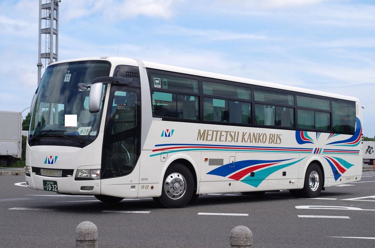 三菱ふそう・エアロエース(名鉄観光バス50705・岐阜200か1032) : 近江