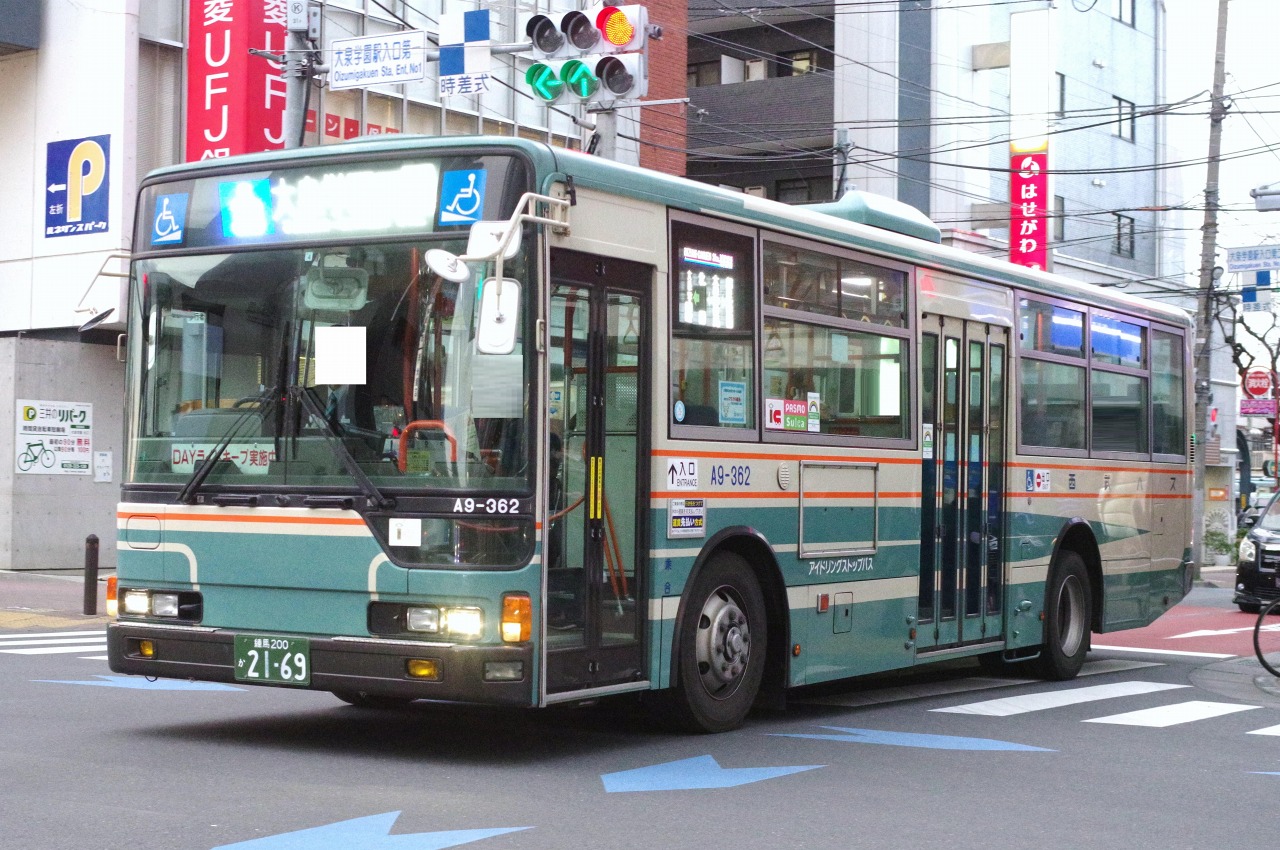 UDトラックス・スペースランナーA（西武バスA9-362・練馬200か