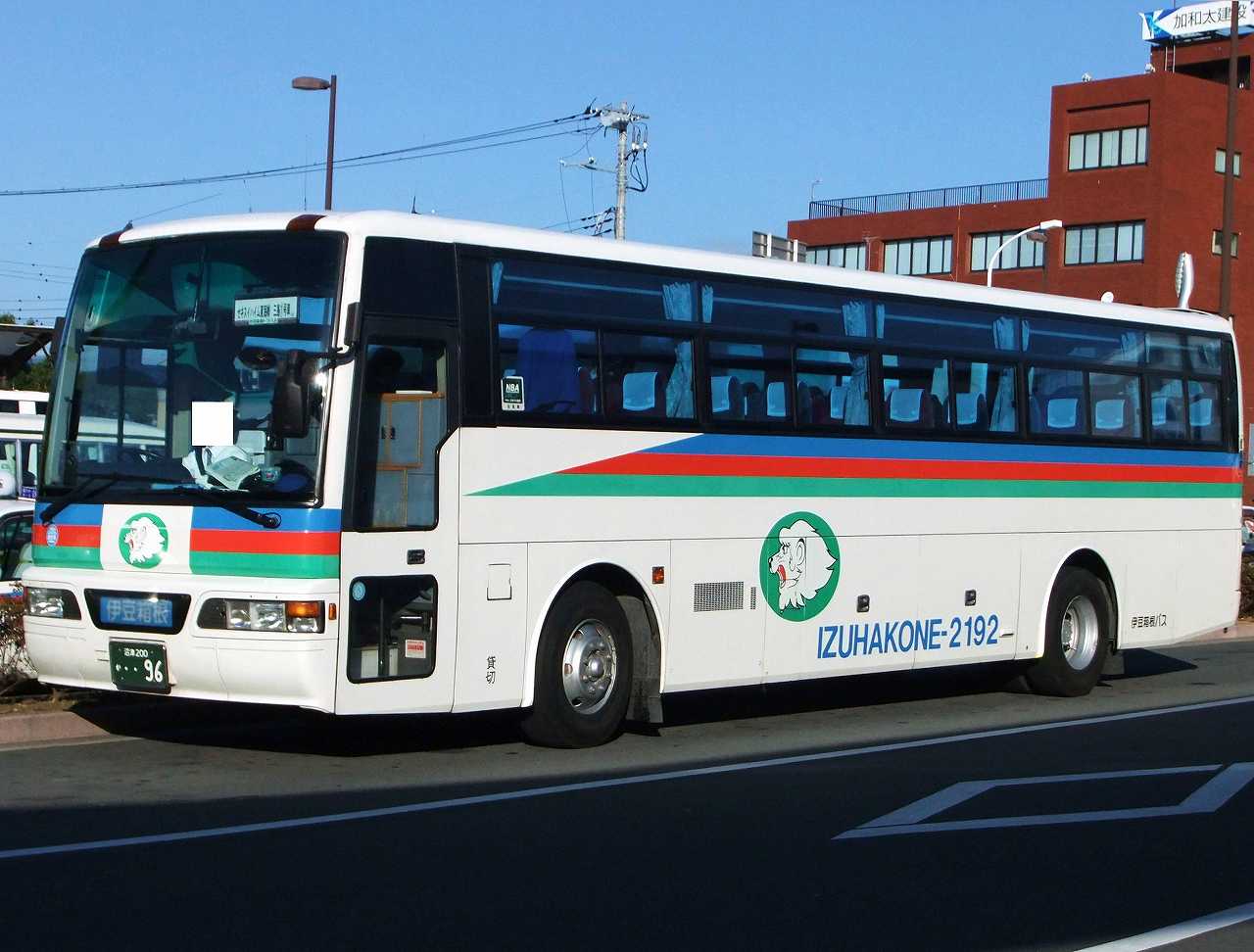 日産ディーゼル Ra5系 富士重工17型m 伊豆箱根バス2192 沼津0か96 近江発 まりーんの道が続く限り 日産ディーゼル Ra5系 富士重工17型m 伊豆箱根バス2192 沼津0か96 近江発 まりーんの道が続く限り