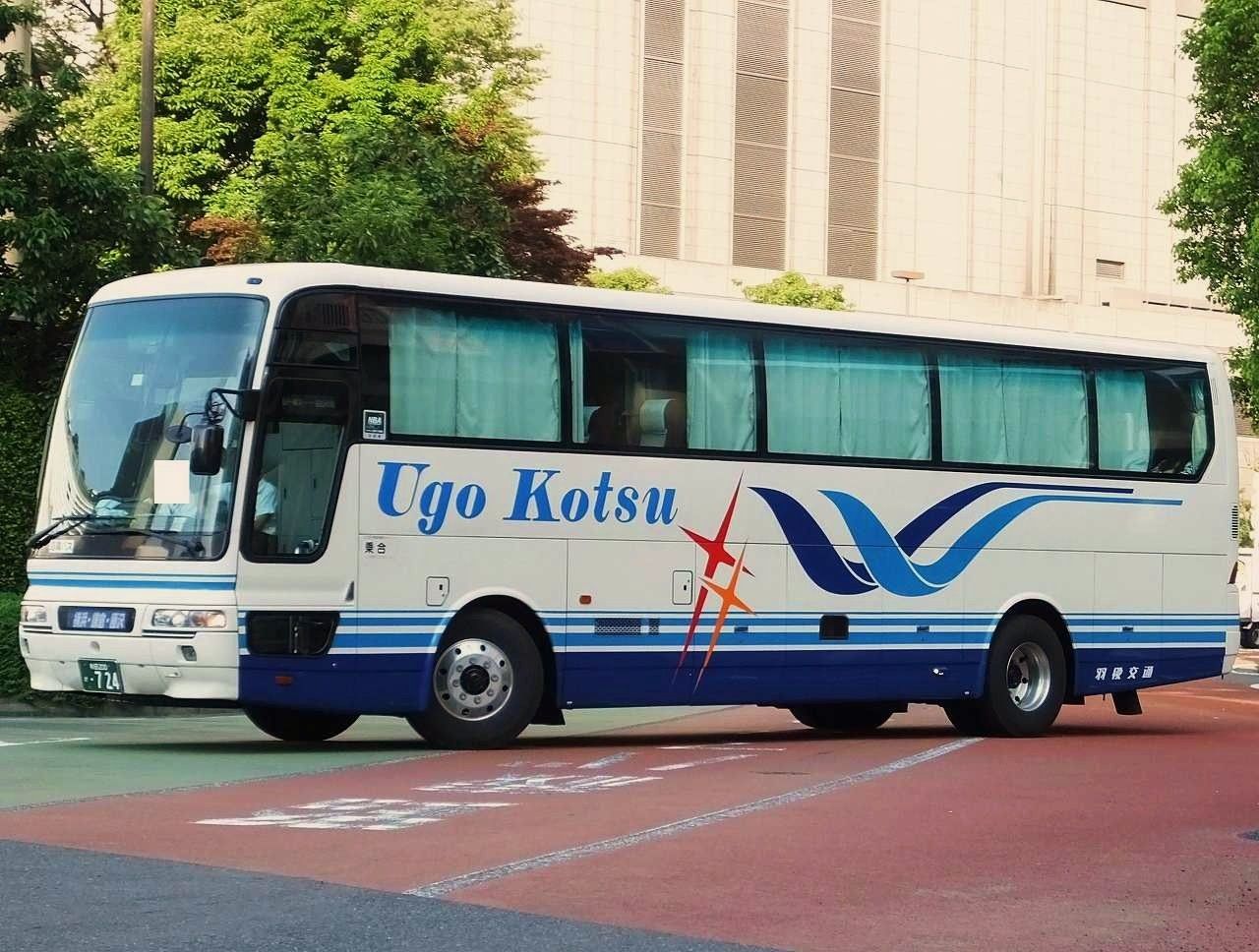 三菱ふそう・エアロクィーンⅠ(1)(羽後交通・秋田200か724) : 近江発