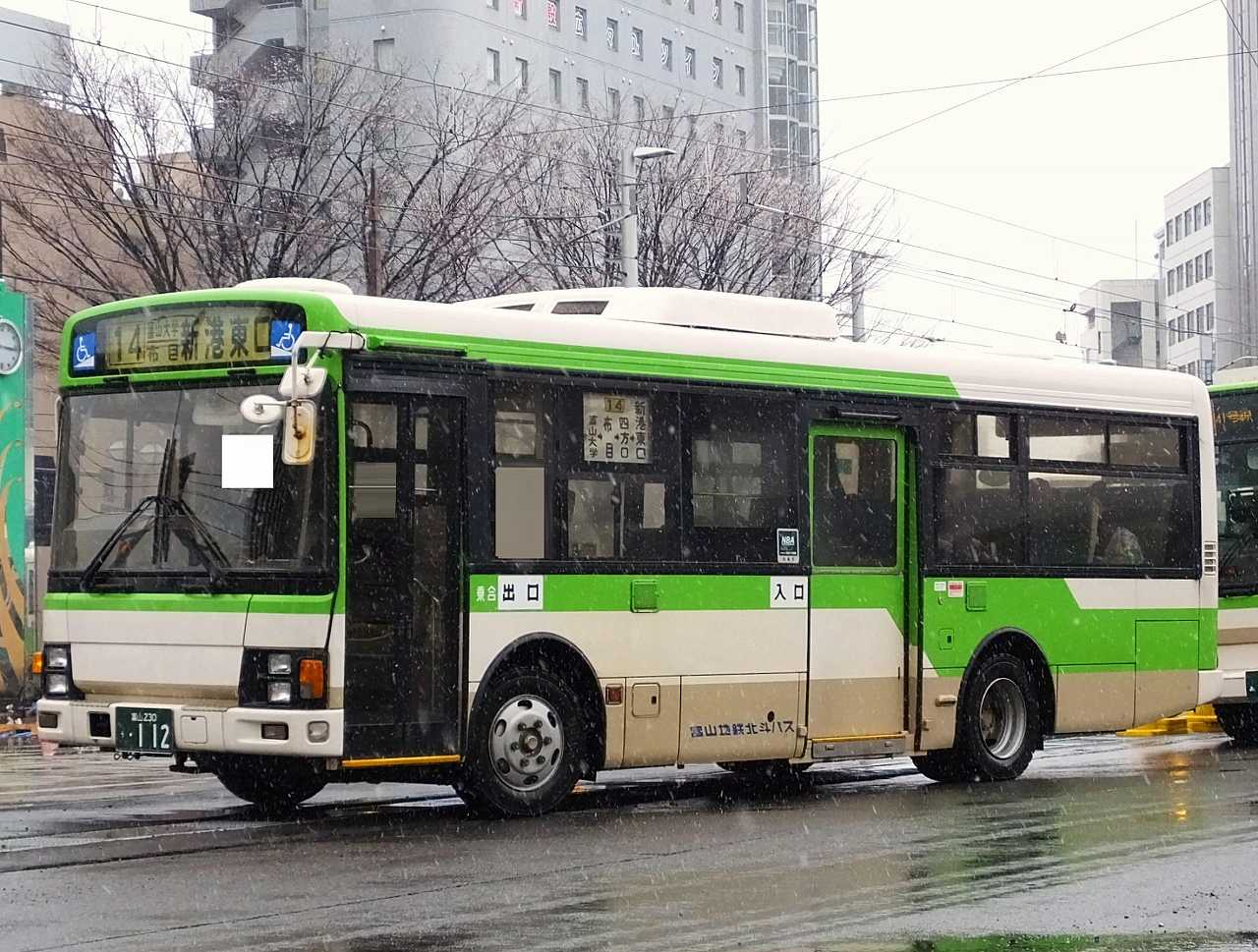 いすゞ・エルガミオ(富山地鉄北斗バス・富山230う112/富山230あ
