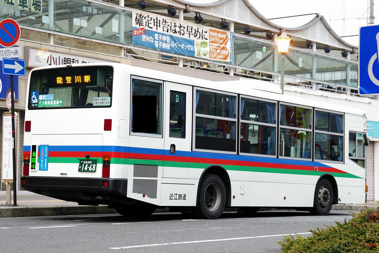 UDトラックス・スペースランナーA（近江鉄道・滋賀200か1468） : 近江