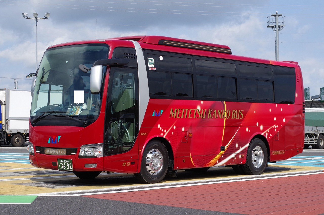三菱ふそう・エアロエース(名鉄観光バス91602・名古屋200か3692