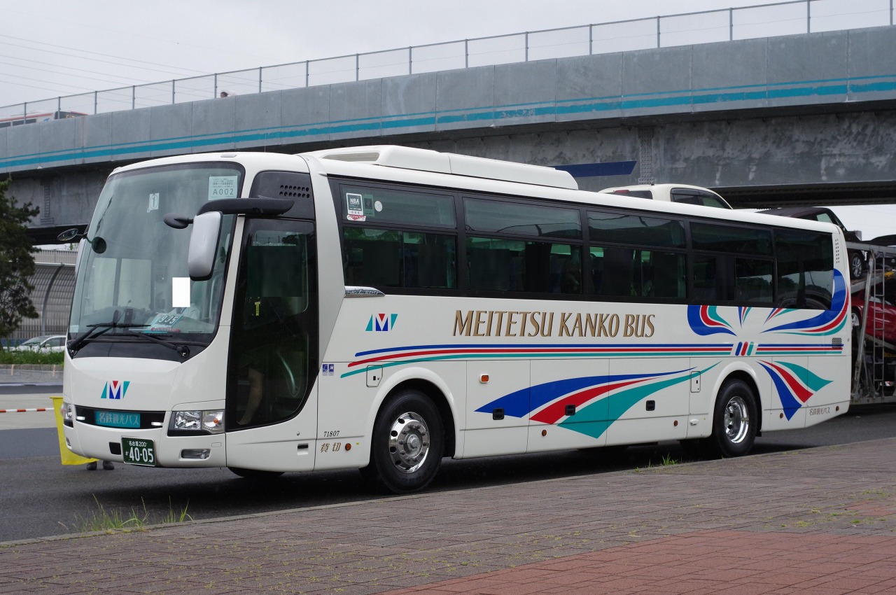 三菱ふそう・エアロエース(名鉄観光バス71807・名古屋200か4005