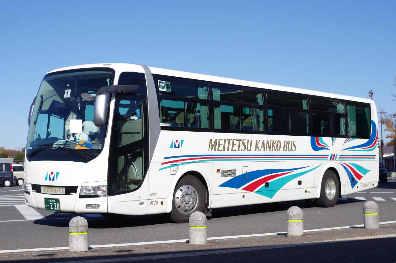 三菱ふそう・エアロエース(名鉄観光バス50707・一宮200か220) : 近江発