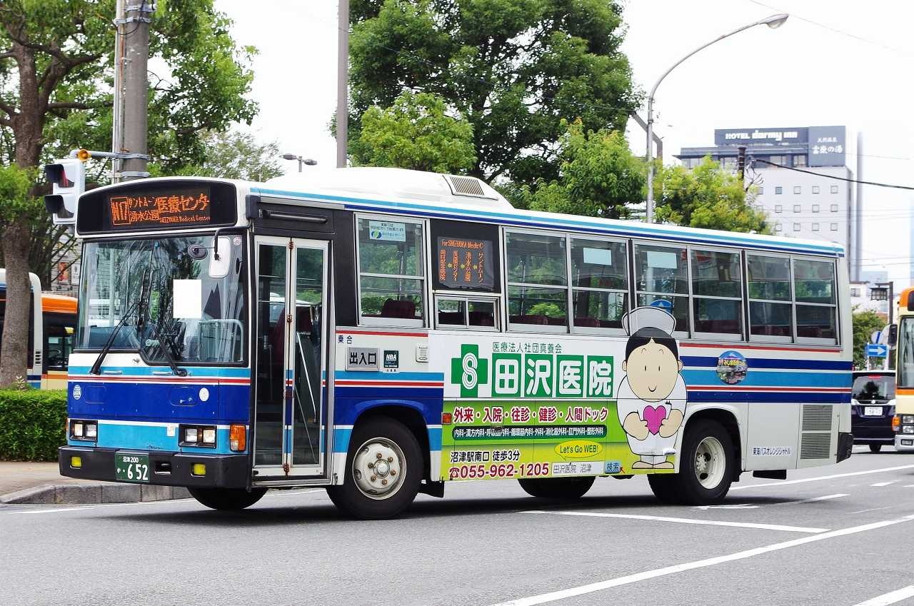 東海道 日野・レインボーRJ系(東海バスオレンジシャトル・沼津200か652