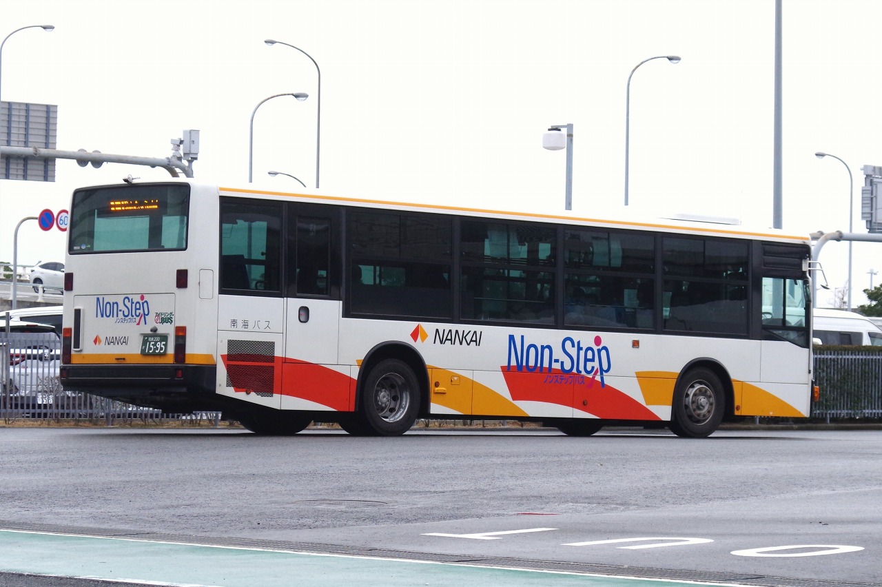 三菱 - 三菱ふそうMPノンステップバス〈南海バス〉 三菱ふそうノンステップバス(QKG-)-Non Step Bus-神奈中バス