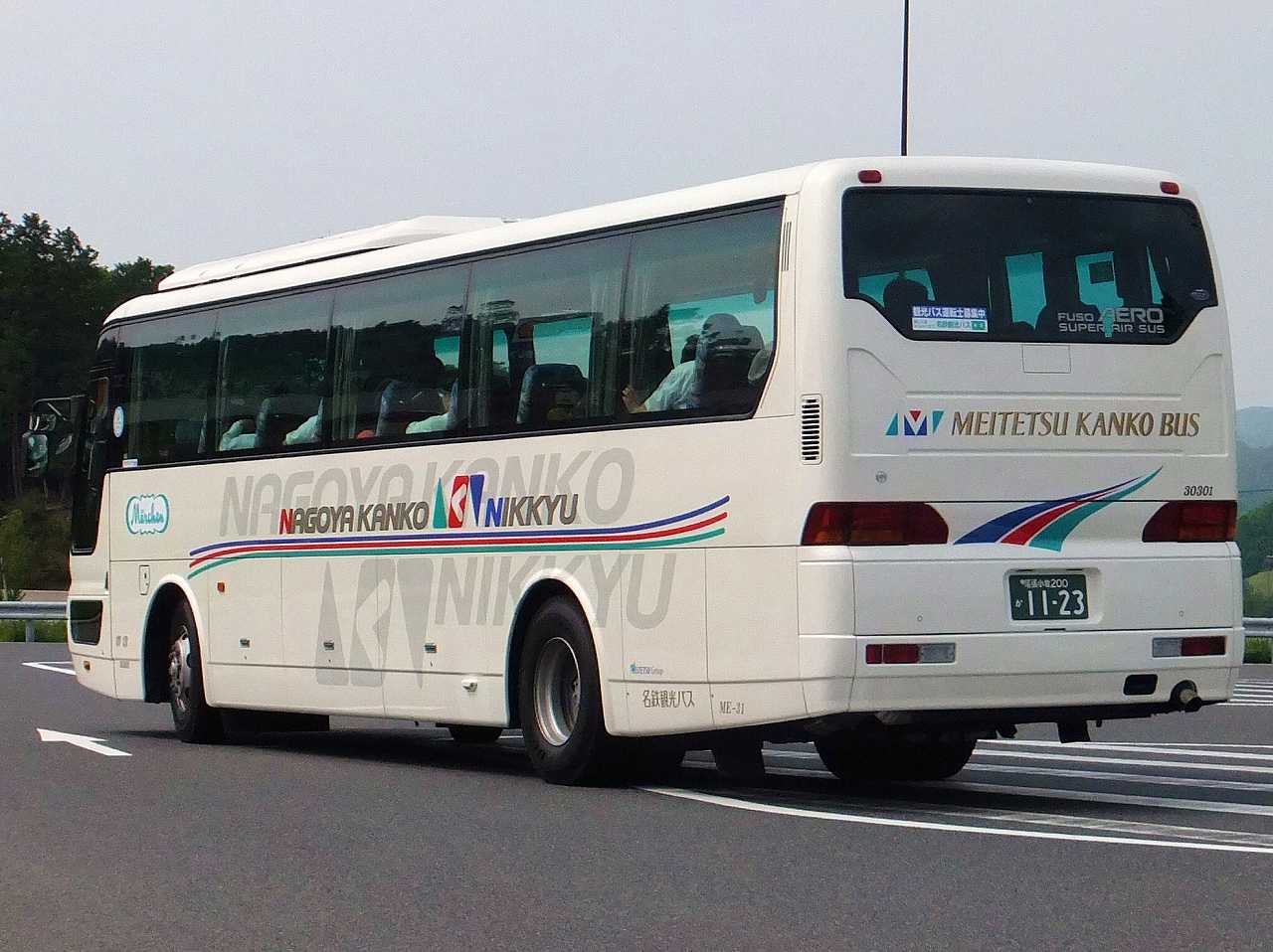 三菱ふそう・エアロバスMS8系(名鉄観光バス50202・三河200か255/30301