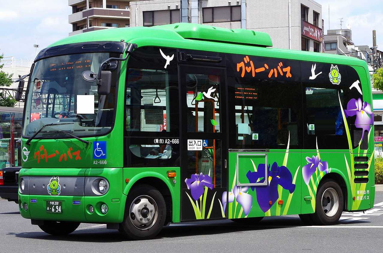 日野・2代目ポンチョ(西武バスA2-666・多摩200あ694/A4-777・多摩200あ