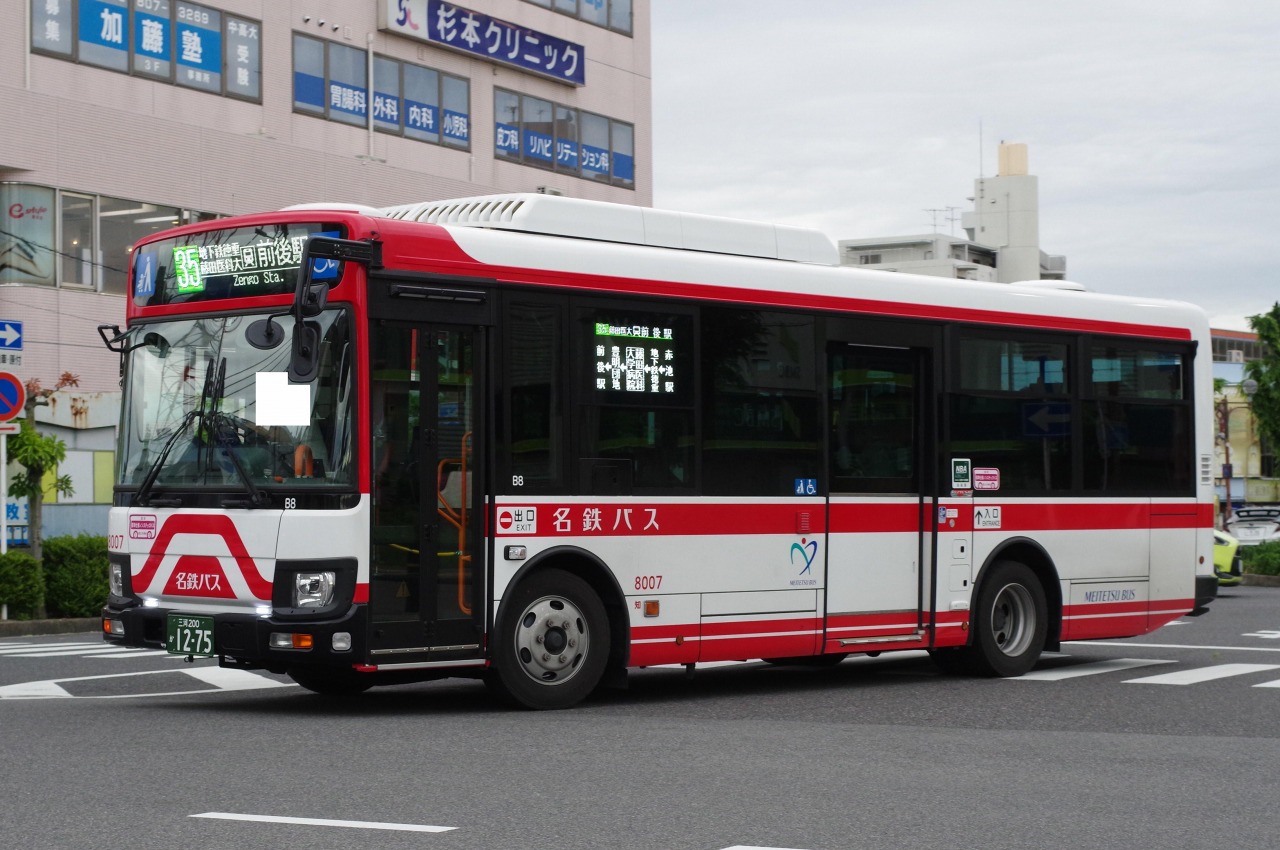 日野 レインボーkr290系 名鉄バス8007 三河0か1275 近江発 まりーんの道が続く限り 日野 レインボーkr290系 名鉄バス8007 三河0か1275 近江発 まりーんの道が続く限り