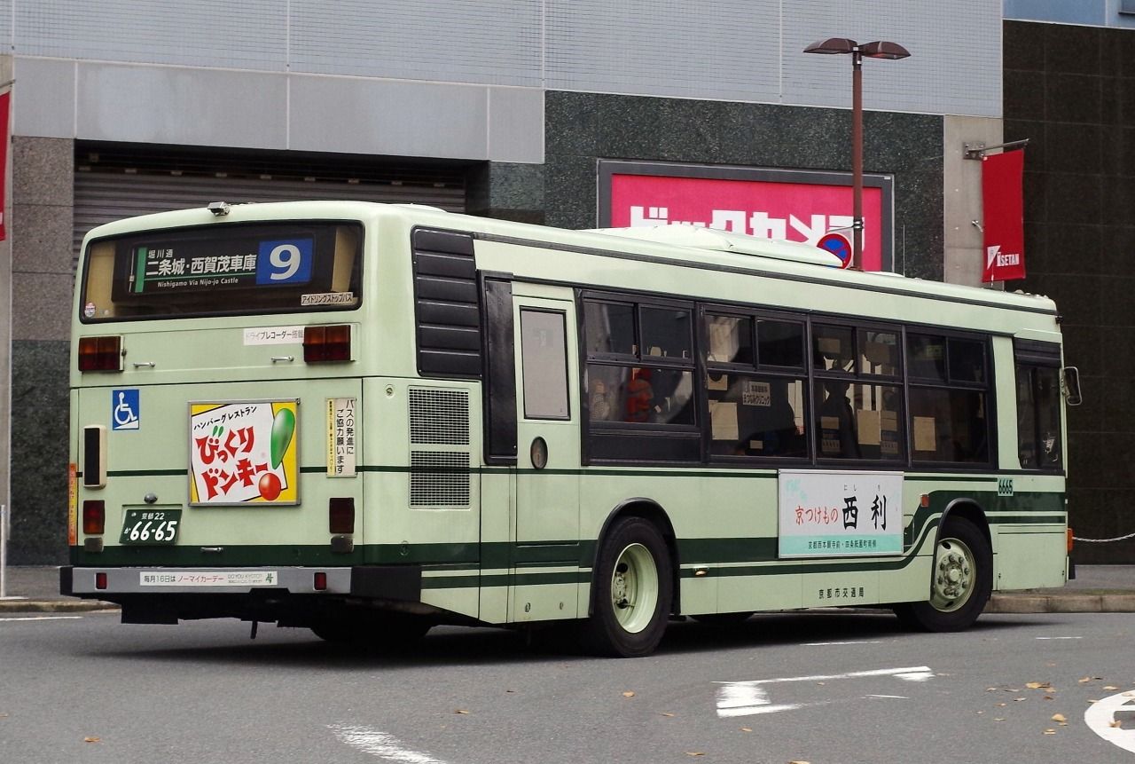 京都市交通局バス　トミー　ビットチャージー路線バスシリーズ　日野ブルーリボン