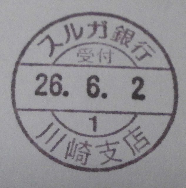 スルガ銀行川崎支店 みなときたから