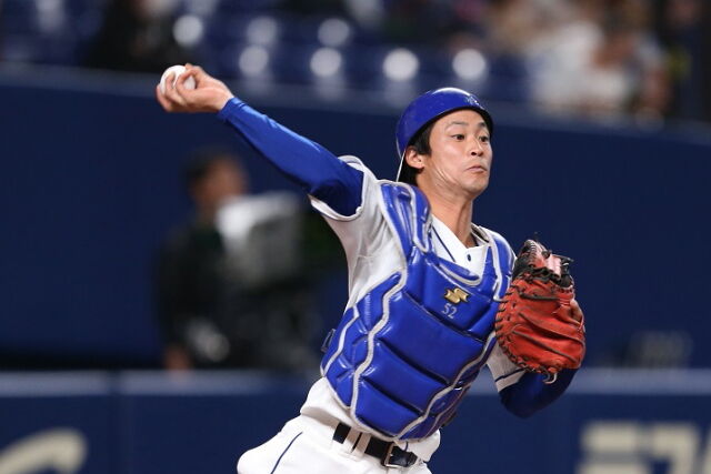 硬式用外野手グローブ デサント プロ野球加藤翔平選手(ロッテ・中日 ｜硬式