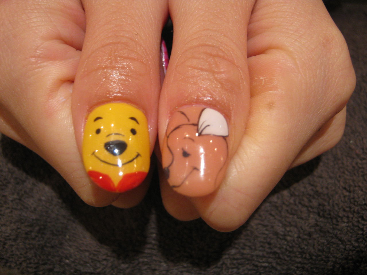 プーさんネイル マリキータのネイルな日々 鎌倉 大船にて