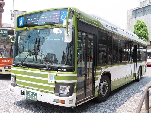 広島駅南口再開発工事に伴うバス乗り場縮小が開始 まぁ くんの乗り物情報日記