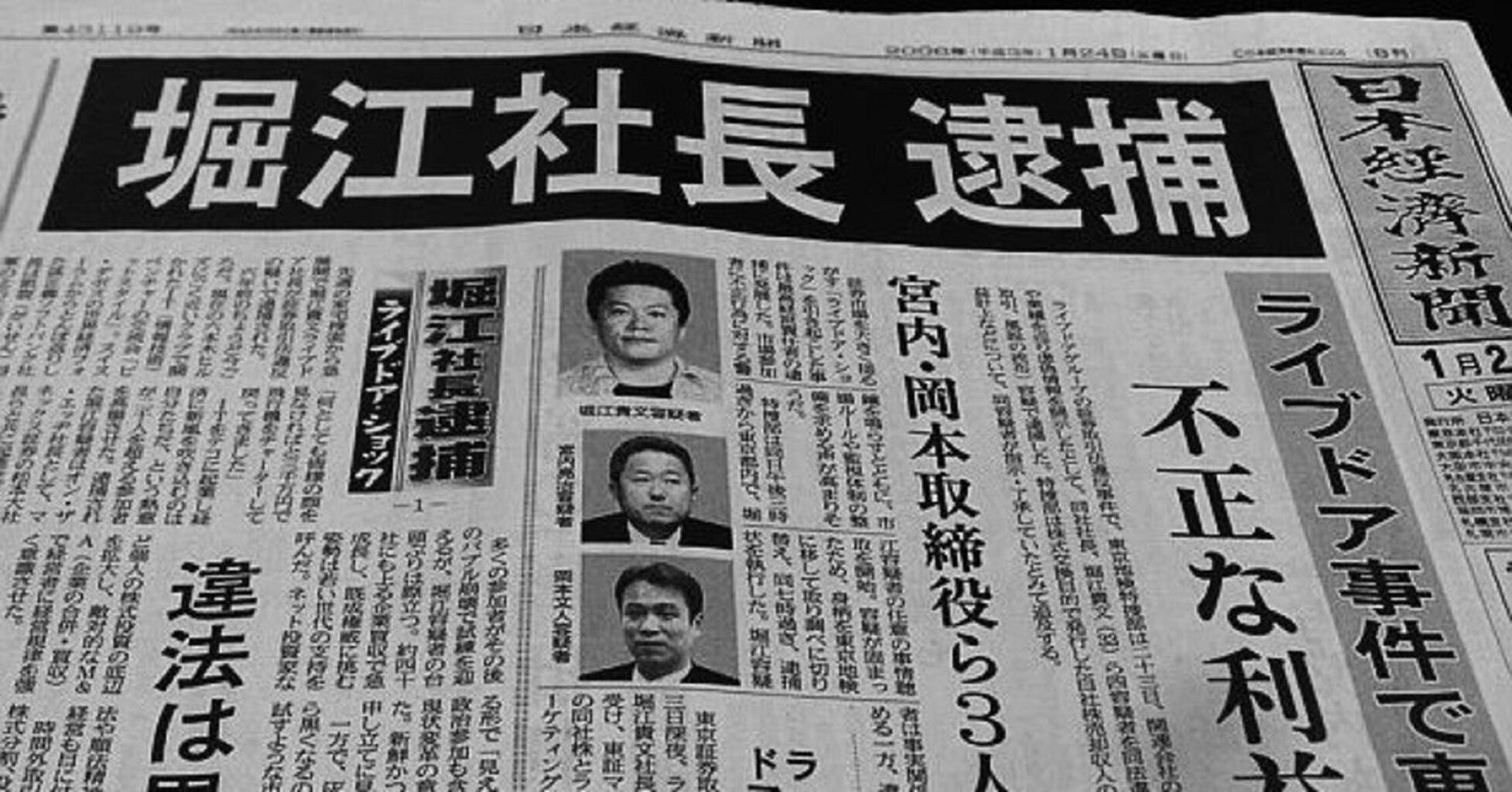 まあくんの部屋だよ電脳俱楽部 With 五畿内 只今発進するよ Blog C 第267号 ライブドア事件の真相 黒幕