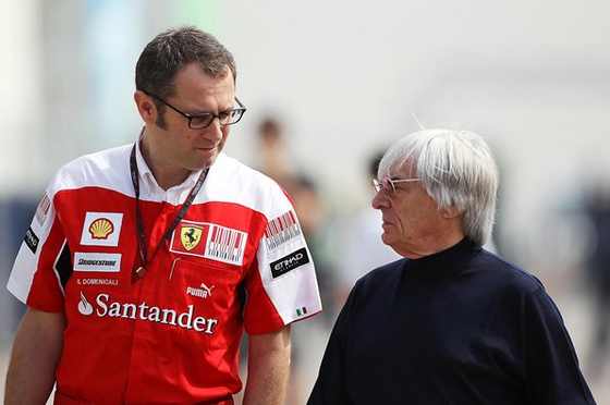 ステファノ・ドメニカリ、バーニー・エクレストン