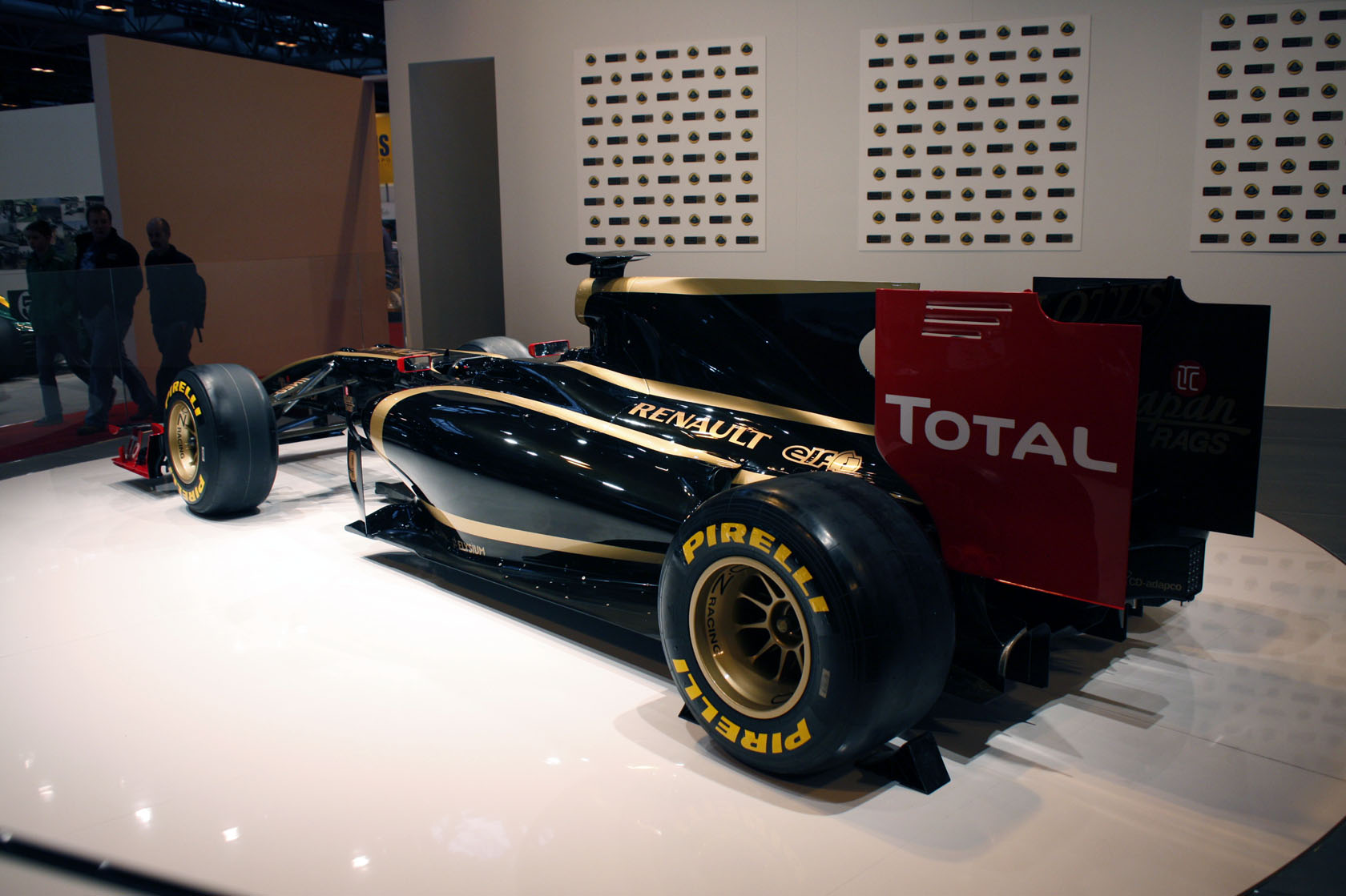 F1 ロメイン・グロージャン直筆サイン入り 2012年ロータス