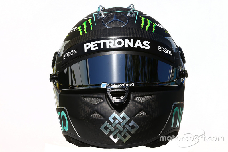 ニコ・ロズベルグ（メルセデス）： F1ヘルメット写真 : F1通信