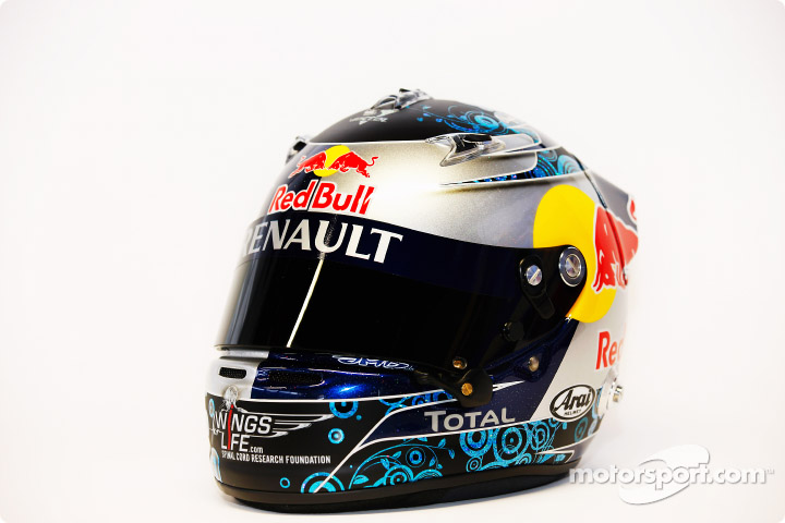 JFC F1 ヘルメット セバスチャン・ベッテル 2011モナコGP 1/12