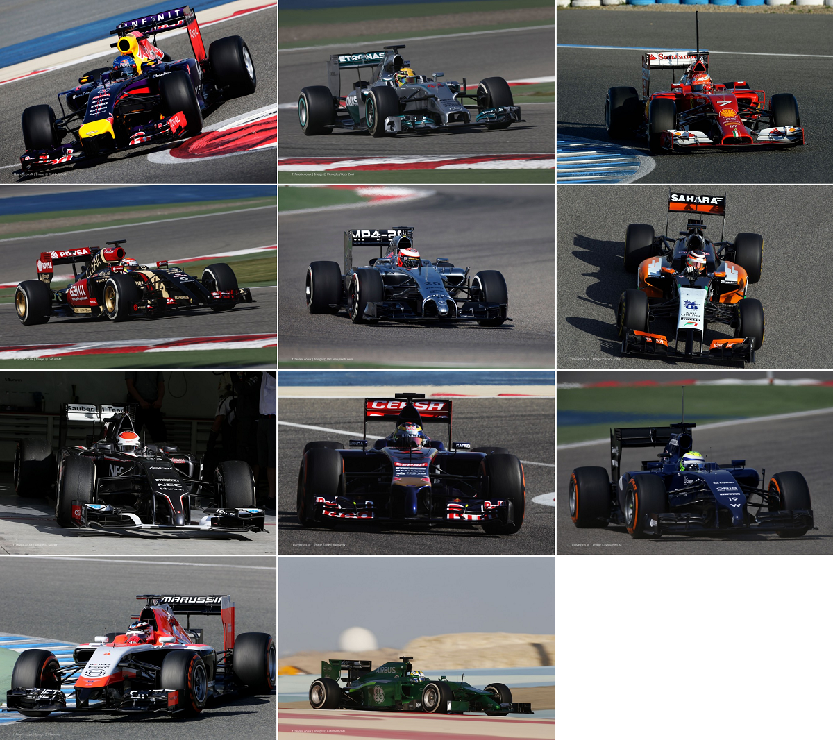 F1 14年スーティル、クビアト、チルトン 2014年F1チーム： ドライバー : F1通信