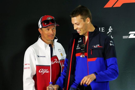 キミ・ライコネンとダニール・クビアト