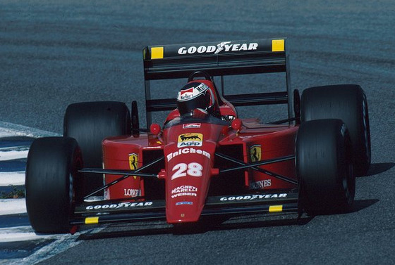 ゲルハルト・ベルガー(フェラーリ640)、1989年