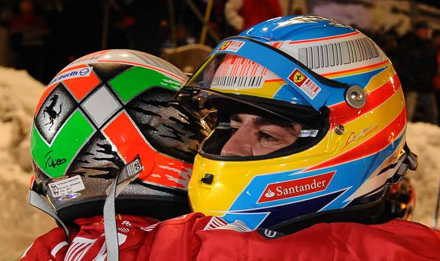 フェルナンド アロンソ 2007年 1/2ヘルメット マクラーレン｜F1