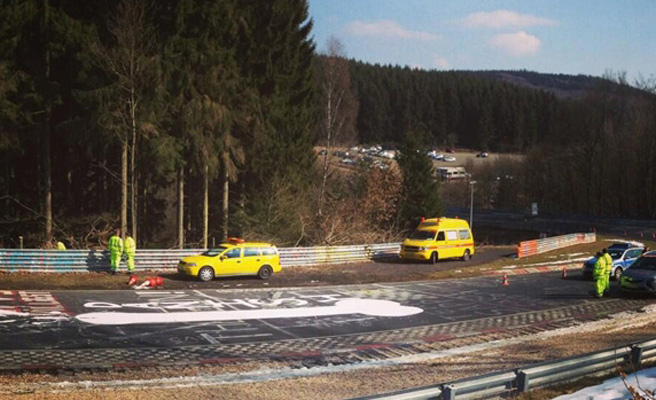 ニュルブルクリンク 下品な落書きのため閉鎖 F1通信