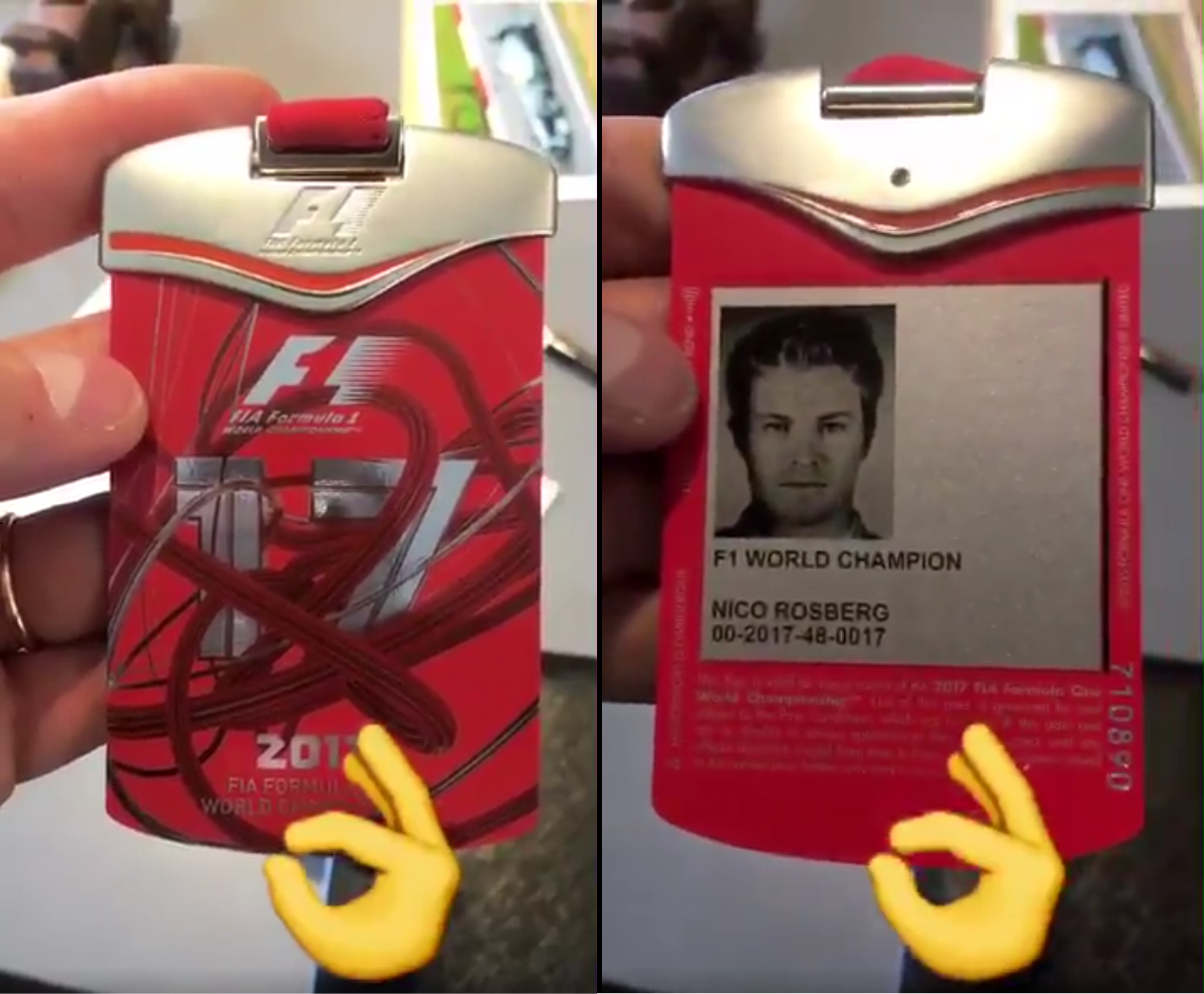 F1ワールドチャンピオンのパドックパス：ニコ・ロズベルグ : F1通信
