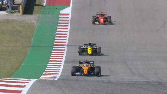 ノリス、リチャルド、ベッテル:2019年F1アメリカGP