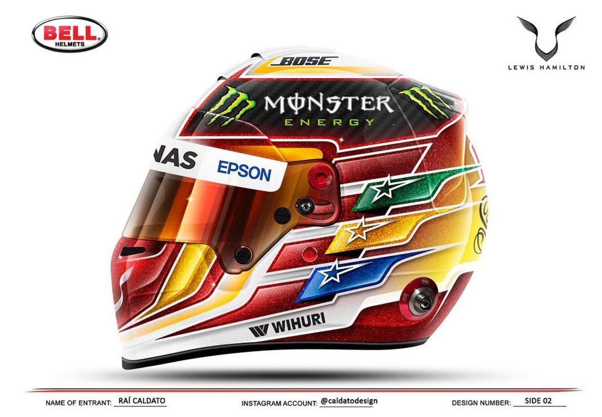 ルイス ハミルトンのf1ヘルメット デザイン決定 発表コメント全文 F1通信