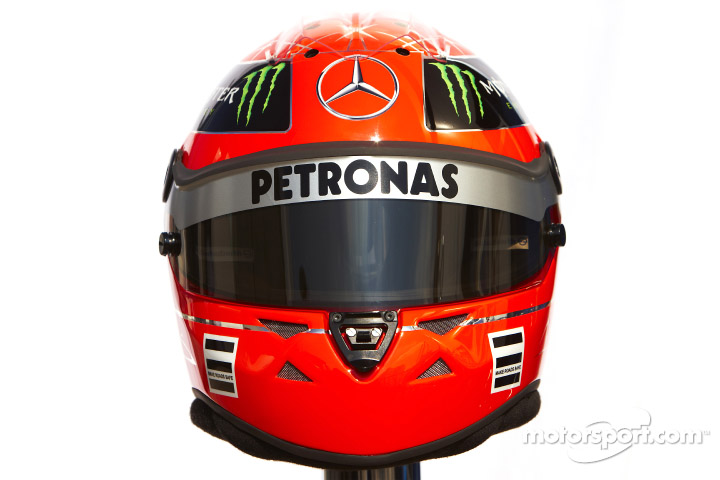 ミハエル・シューマッハ(メルセデスGP): 2011年F1ヘルメット ミハエル・シューマッハ(メルセデスGP): 2011年F1ヘルメット