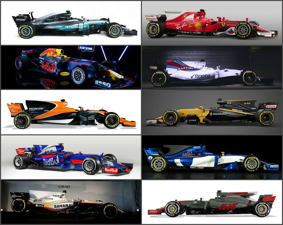 F1 17年全チームのf1マシン写真 F1通信 F1 17年全チームのf1マシン写真 F1通信