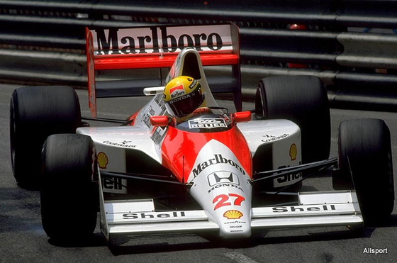 アイルトン・セナ(マクラーレン)、1990年F1モナコGP