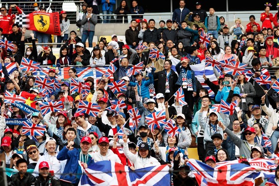 ユニオンジャック(イギリス国旗):2019年F1中国GP