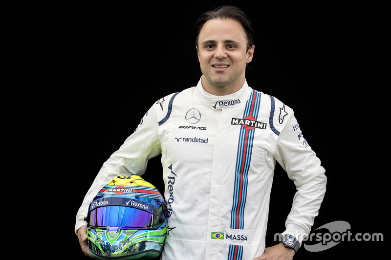 フェリペ・マッサ レーシングスーツとヘルメット写真：2017年F1 : F1通信