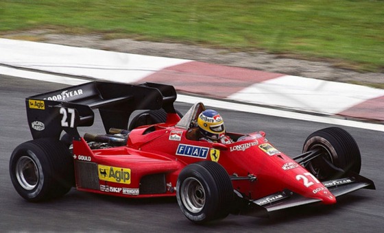 ミケーレ・アルボレート(フェラーリ)、1984年F1ベルギーGP