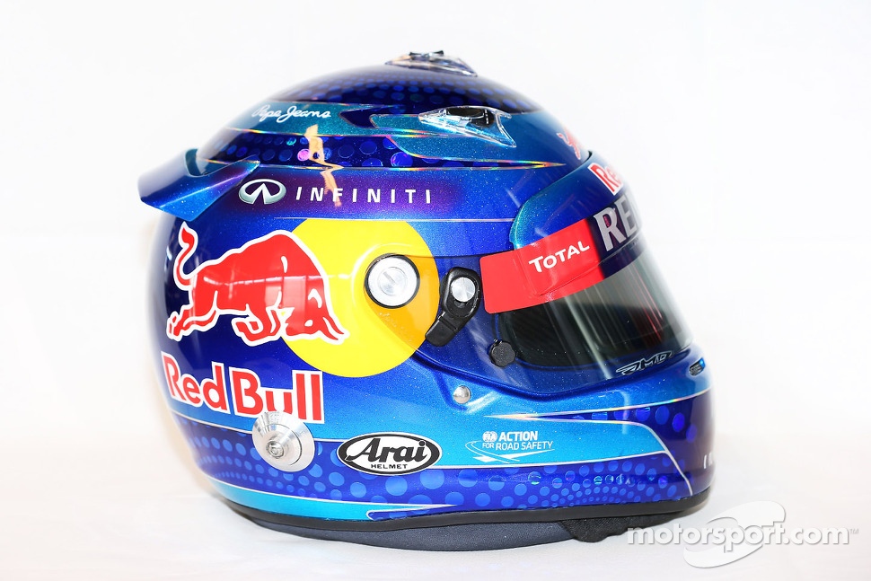 セバスチャン・ベッテル(レッドブル): F1ヘルメットと セバスチャン・ベッテル(レッドブル): F1ヘルメットと