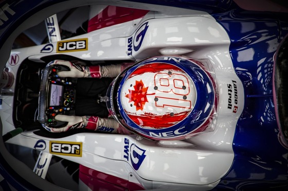 ランス・ストロール、母国仕様のヘルメットで9位:2019年F1カナダGP