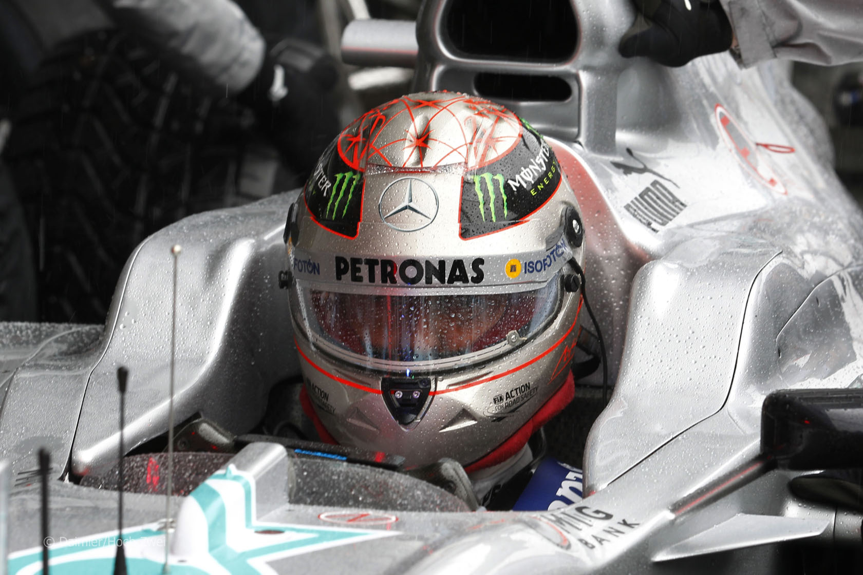 ミハエル・シューマッハ、300回目のF1レース週末を特製 ミハエル・シューマッハ、300回目のF1レース週末を特製