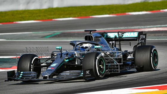ヴァルテリ・ボタス(メルセデス)バルセロナF1テスト2019年5月14日