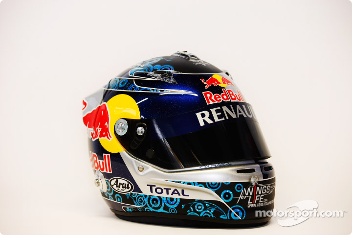 セバスチャン・ベッテル(レッドブル): 2011年F1ヘルメット セバスチャン・ベッテル(レッドブル): 2011年F1ヘルメット