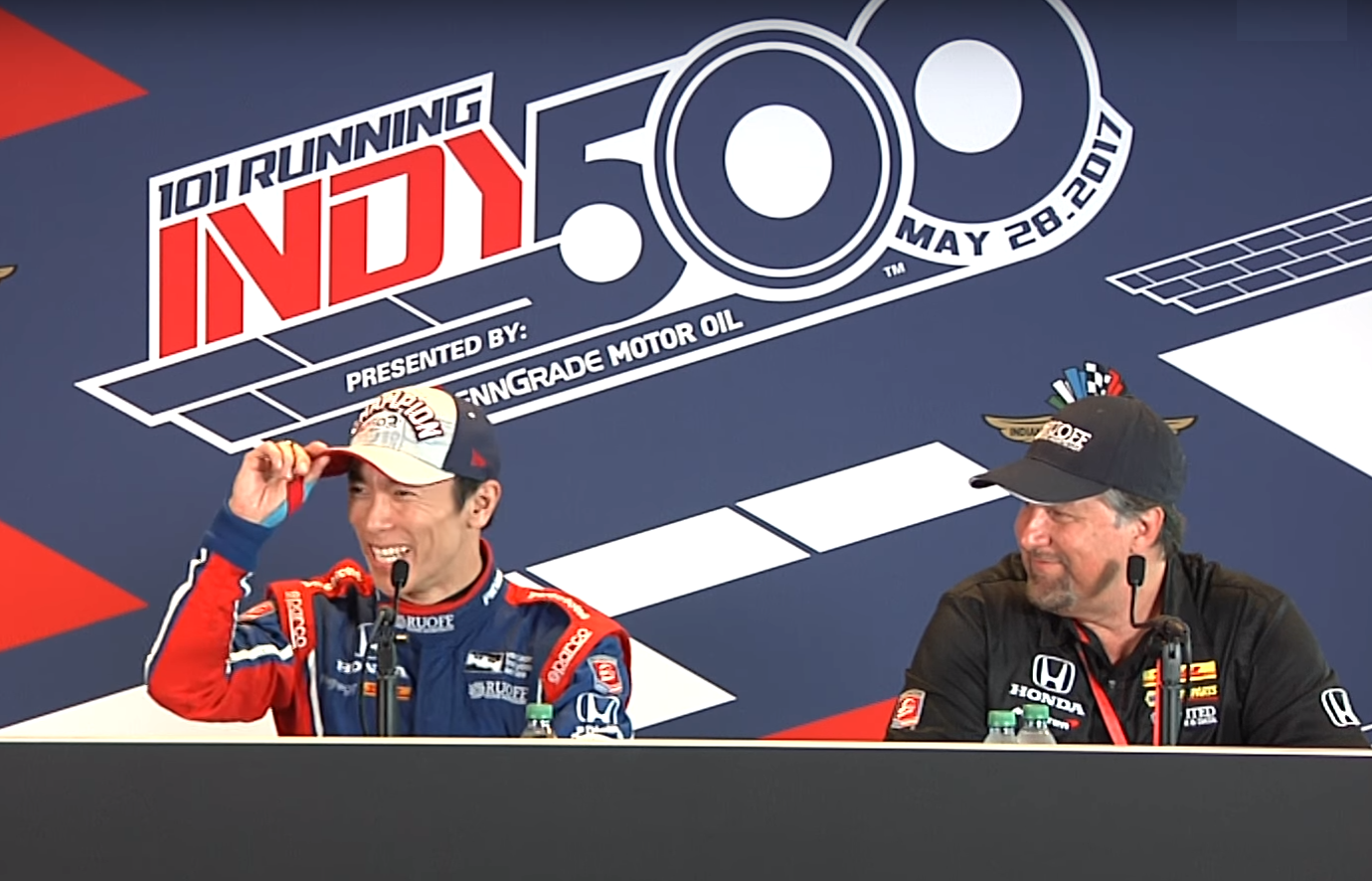 2018年 インディー500 チケット パネル 佐藤琢磨 フェルスタッペン 佐藤琢磨、自身の速さに驚く「目玉が飛び出しそうになった