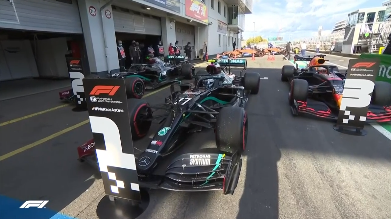 F1アイフェルGP スターティング・グリッド