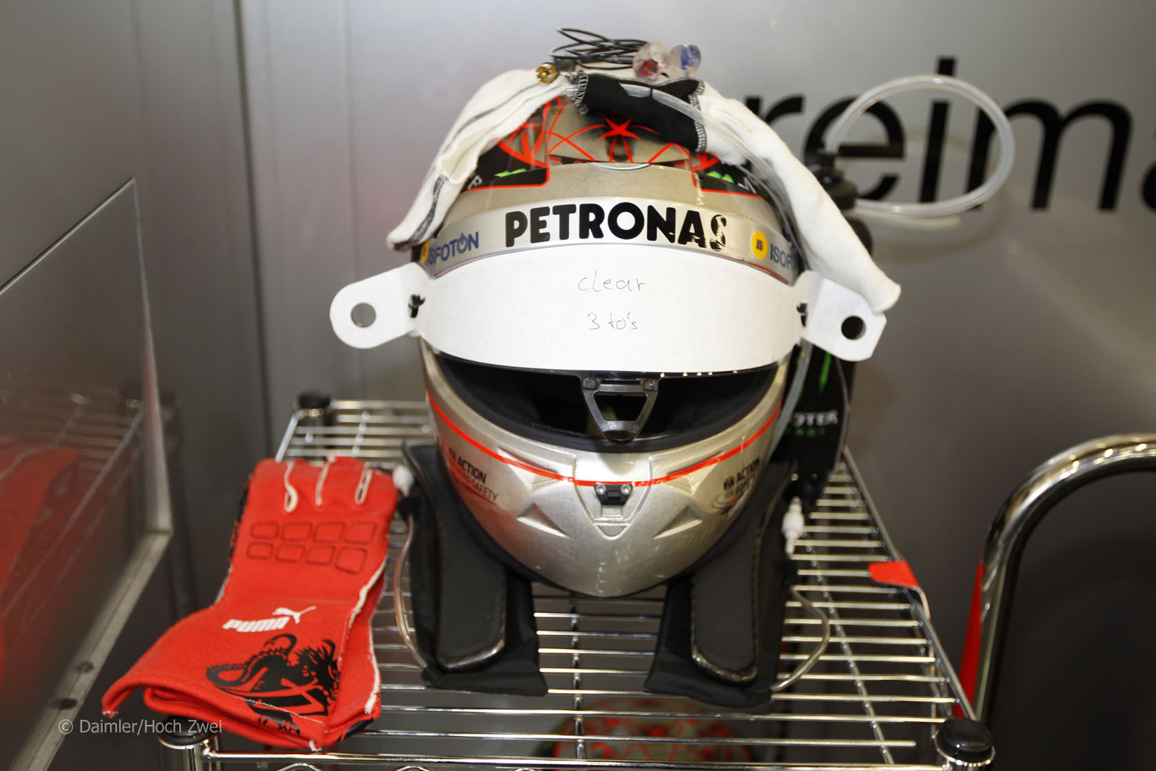 ミハエル・シューマッハ、300回目のF1レース週末を特製 ミハエル・シューマッハ、300回目のF1レース週末を特製