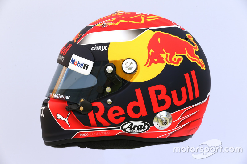 マックス フェルスタッペン ヘルメット写真 17年f1 F1通信 マックス フェルスタッペン ヘルメット写真 17年f1 F1通信
