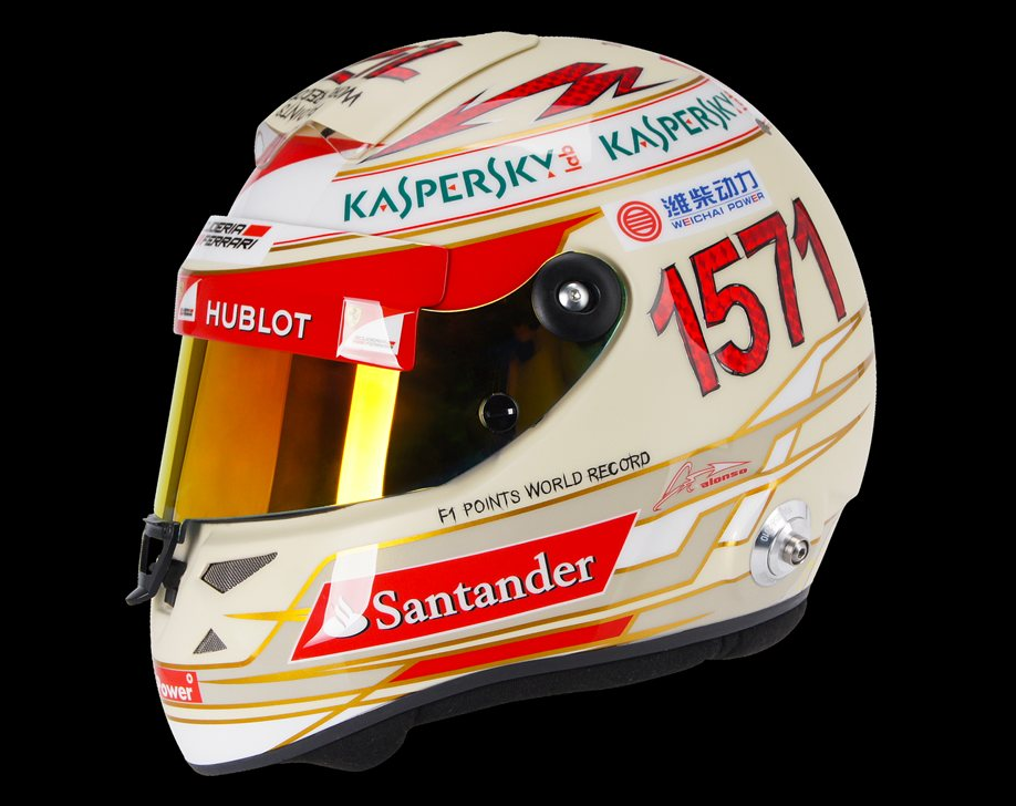 アロンソ、特製ヘルメットを使用: F1インドGP : F1通信 アロンソ、特製ヘルメットを使用: F1インドGP : F1通信