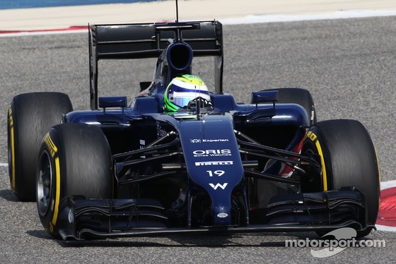 フェリペ・マッサ(ウィリアムズ)、バーレーンF1テスト